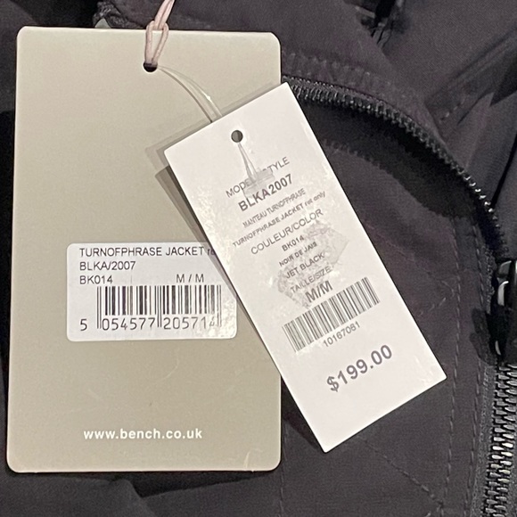 Brand new with tags: Bench jacket - Picture 3 of 3